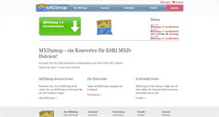Desktop Screenshot of mxd2map.org